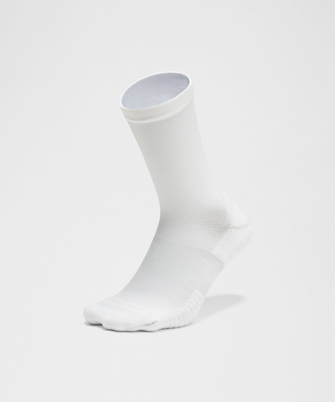 Unisex Power Stride Crew Socks White