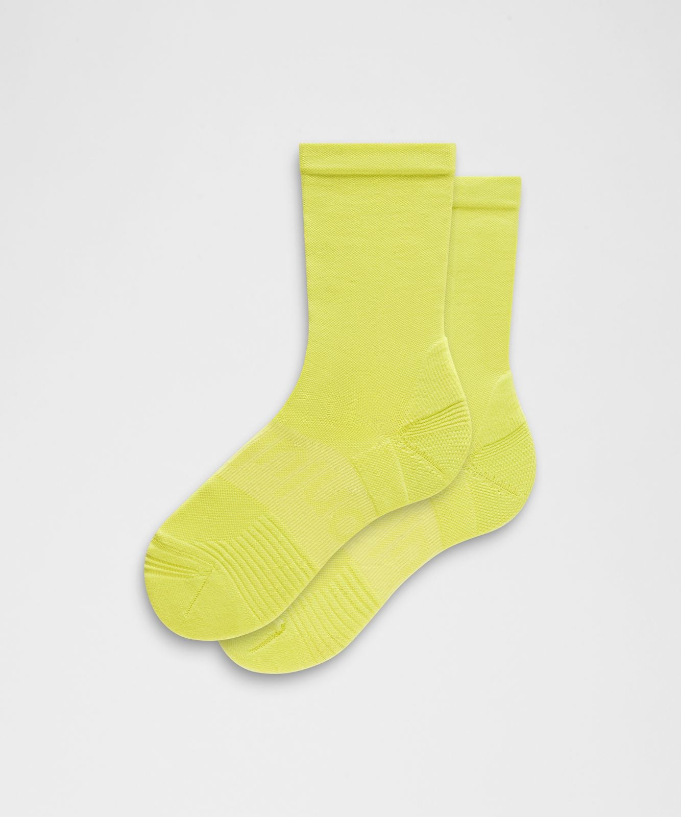 Unisex Power Stride Crew Socks Laser Lime