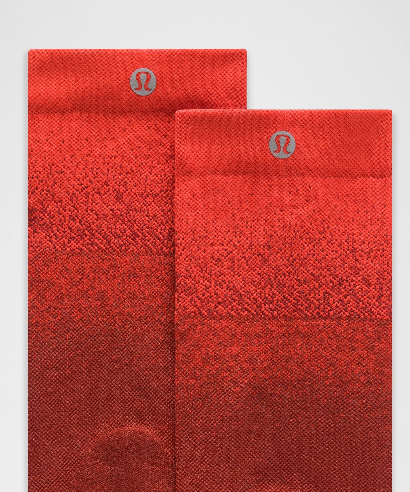Unisex Power Stride Crew Socks Ombre Cherry Ember/Cranberry Charm