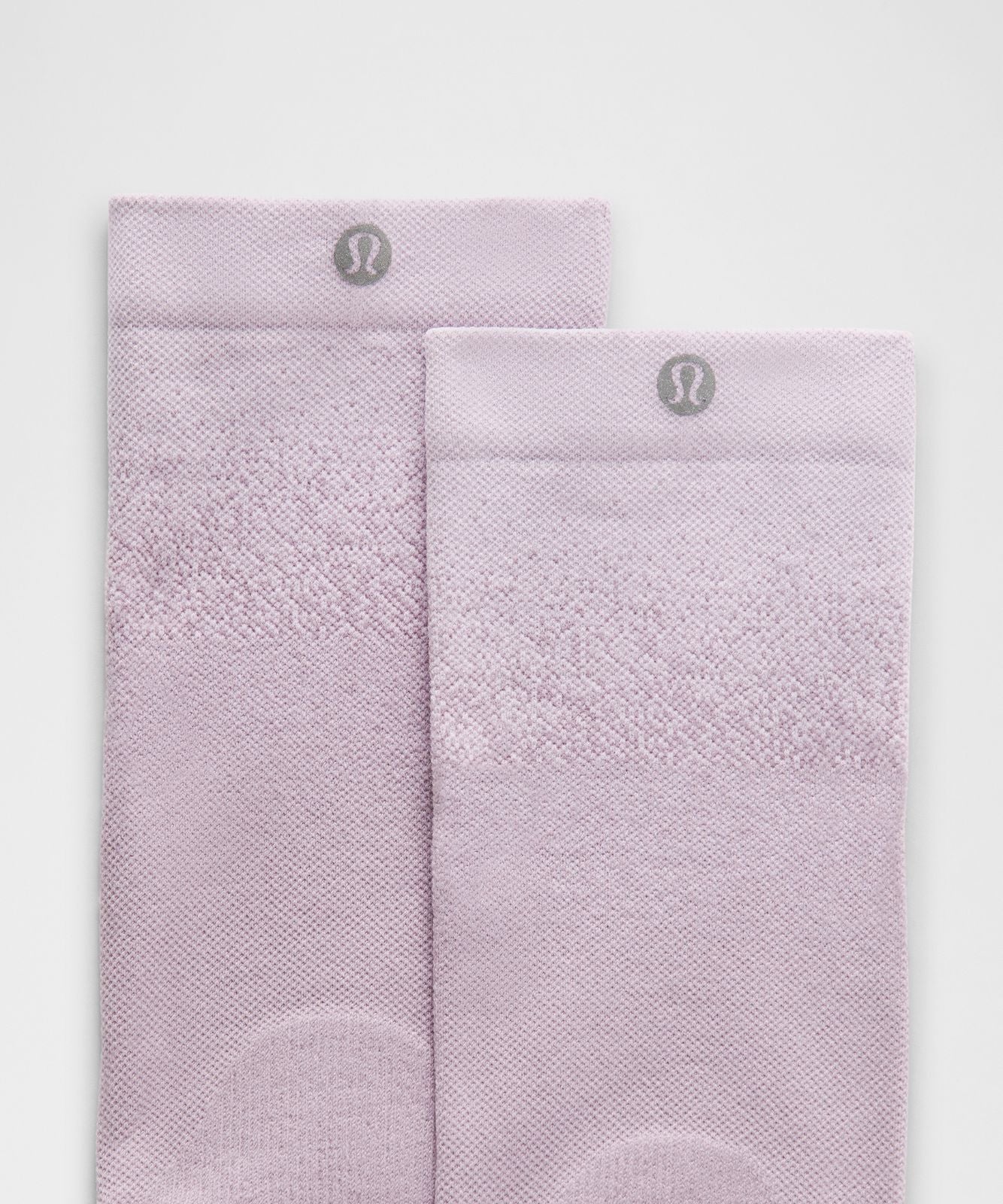 Unisex Power Stride Crew Socks Ombre Lilac Play/Lotus Lavender