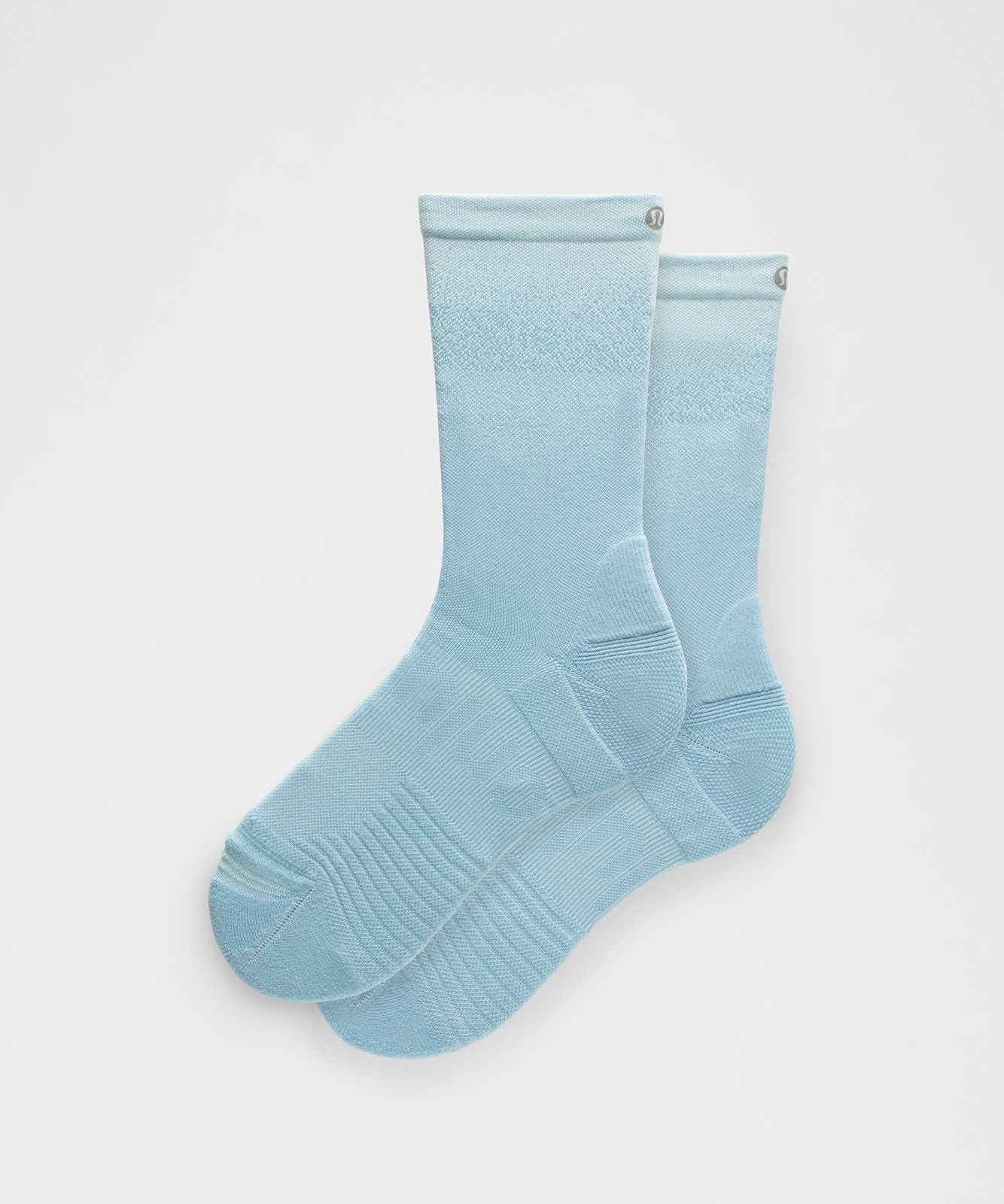 Unisex Power Stride Crew Socks Ombre Foam Cloud/Dreamy Blue
