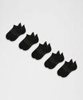 Unisex Power Stride Tab Socks *5 Pack Black