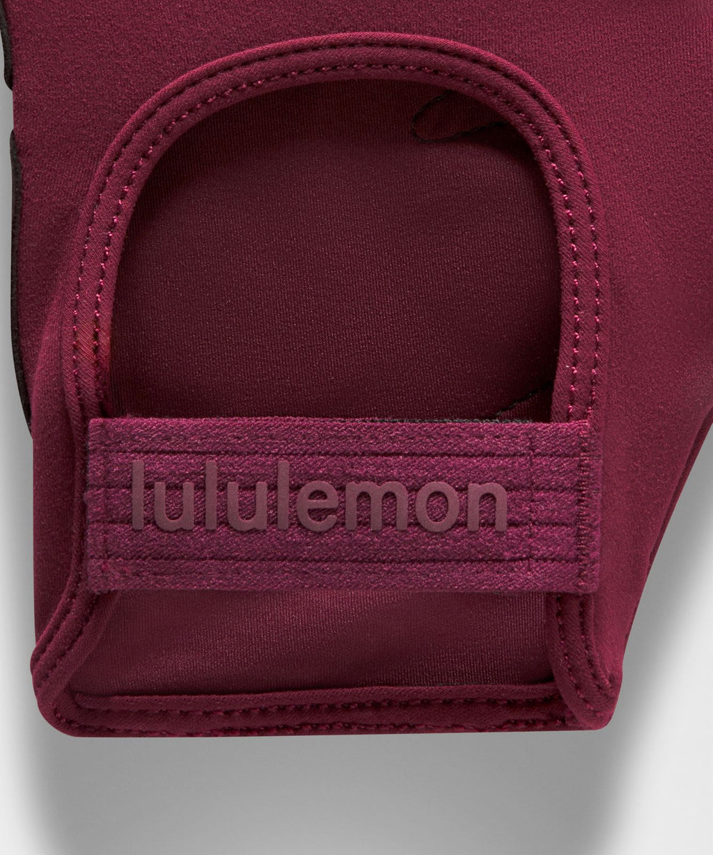 Wunder Train Padded Gloves *Unisex Sizing Burgundy Bay/Black