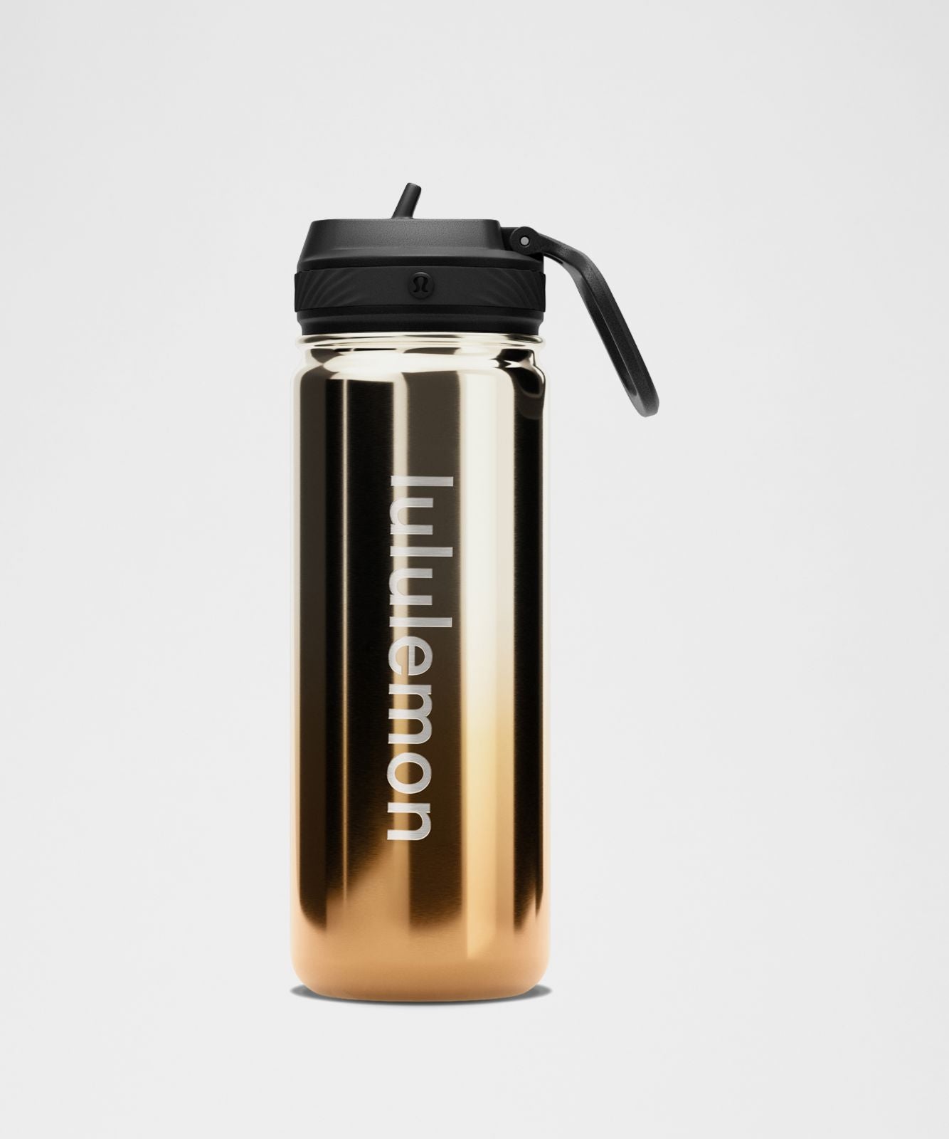 Back to Life Sport Bottle 18oz *Straw Lid Gold/Silver/Black