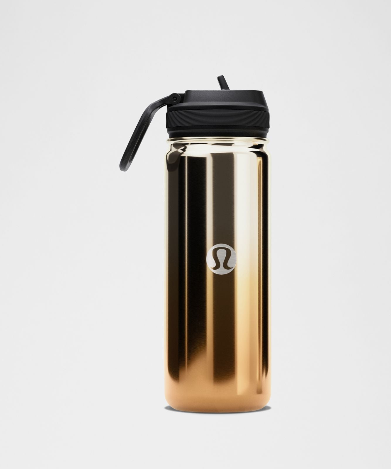 Back to Life Sport Bottle 18oz *Straw Lid Gold/Silver/Black