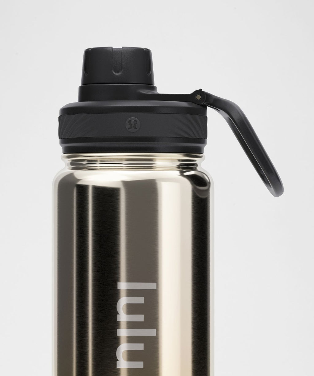 Back To Life Sport Bottle 24oz Gold/Silver/Black