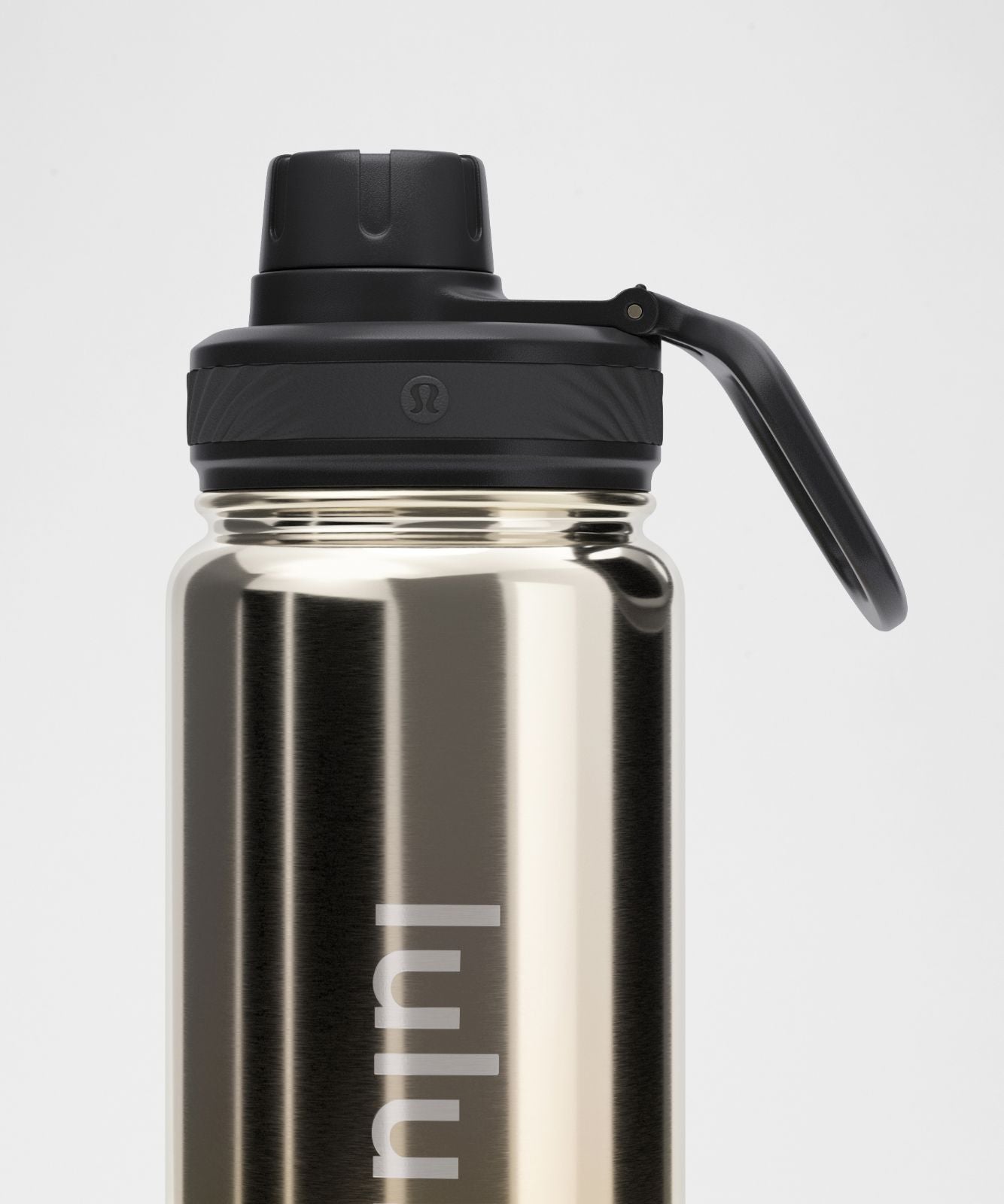 Back To Life Sport Bottle 24oz Gold/Silver/Black