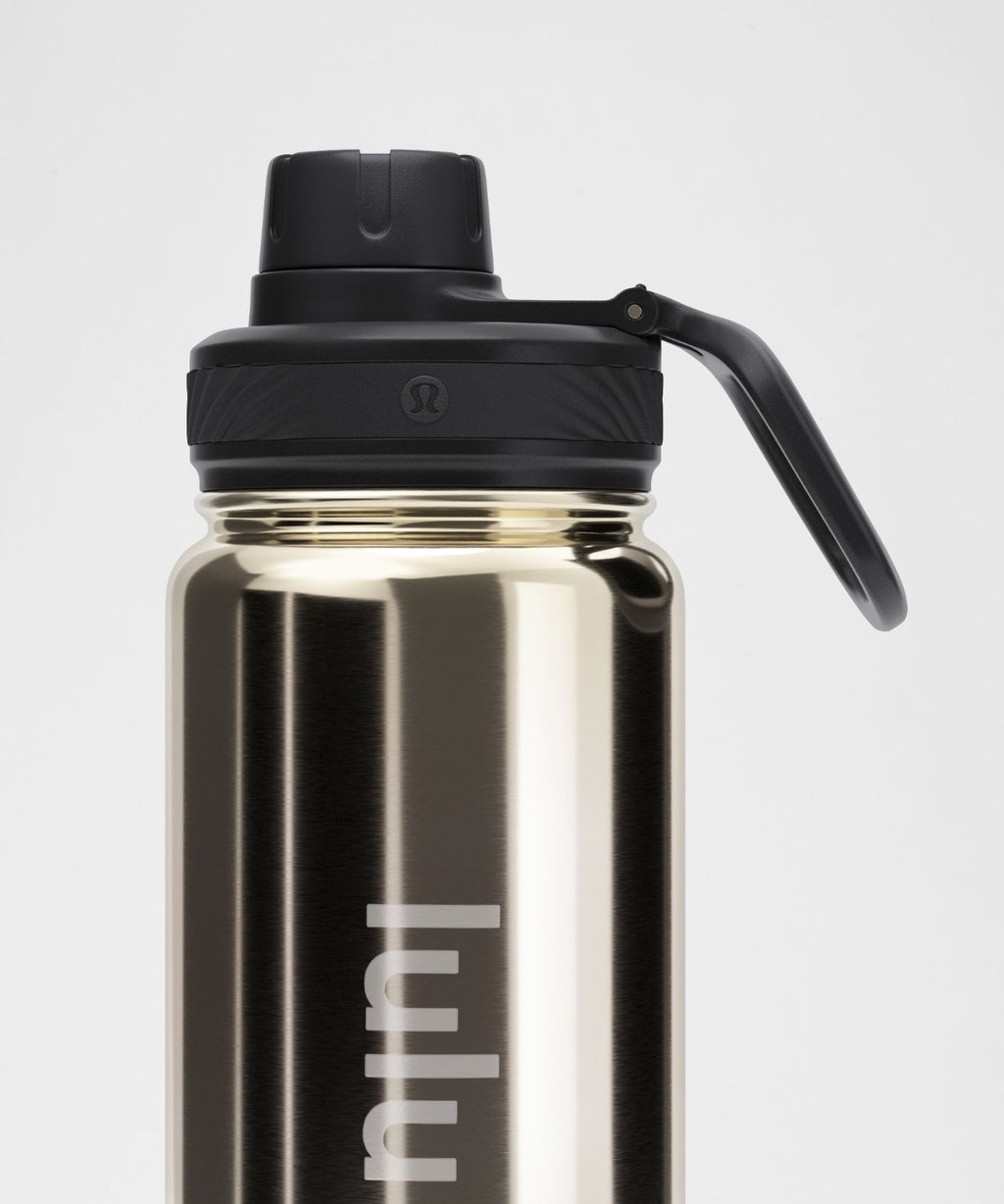 Back To Life Sport Bottle 24oz Gunmetal/Silver/Black