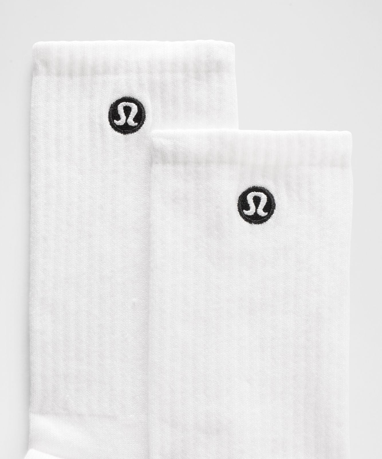 Unisex Daily Essential Crew Socks *3 Pack White