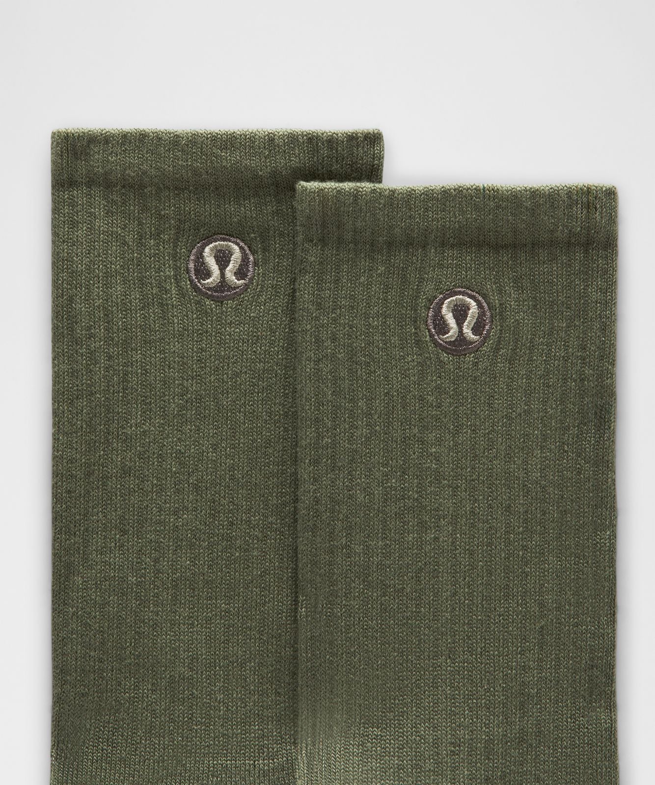 Unisex Daily Essential Crew Socks *3 Pack Sassy Sage/Hailstone Grey/White