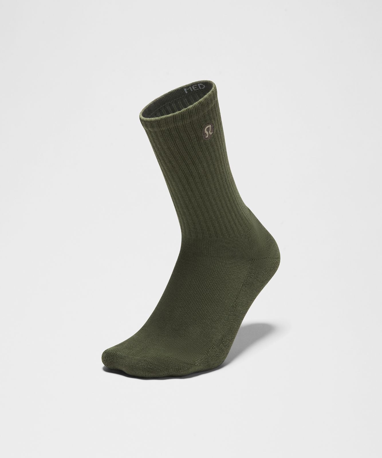 Unisex Daily Essential Crew Socks *3 Pack Sassy Sage/Hailstone Grey/White