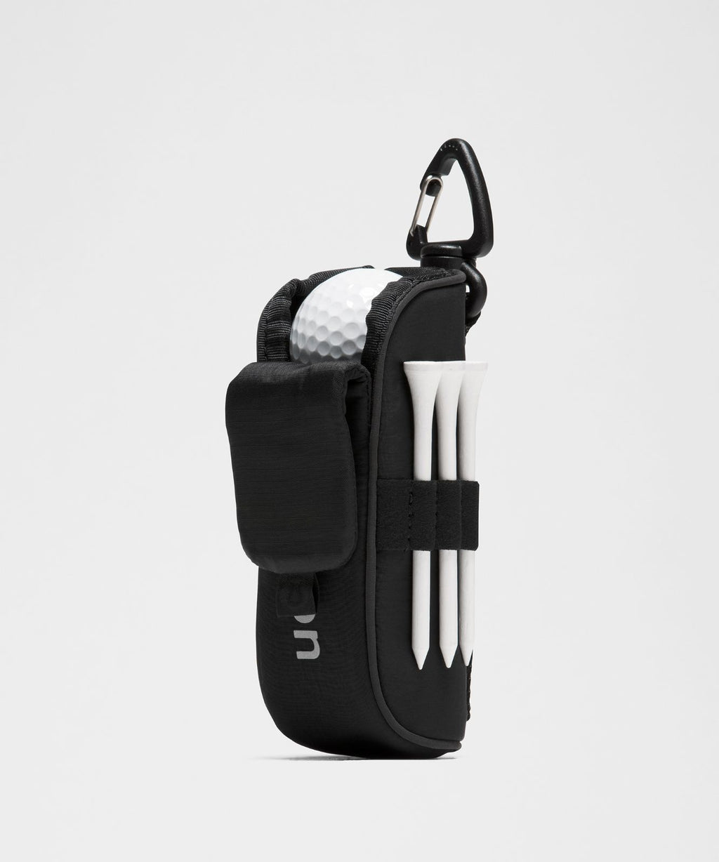Clippable Nano Golf Pouch Black