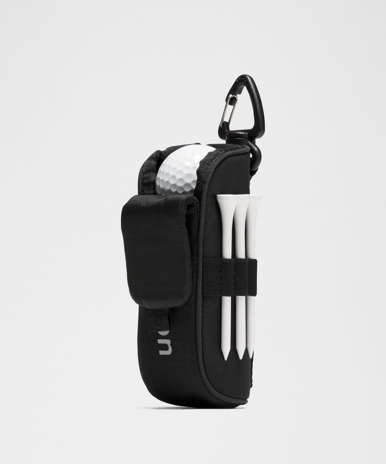 Clippable Nano Golf Pouch Black