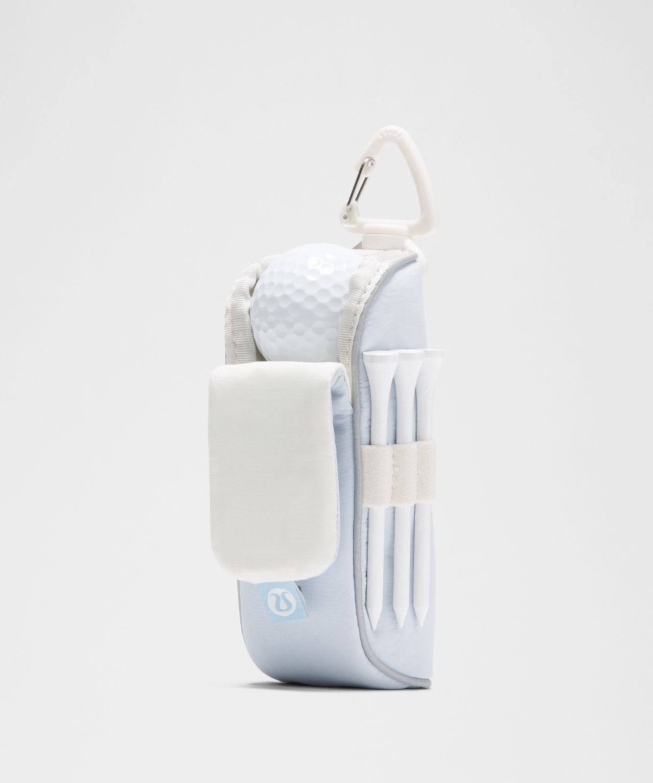 Clippable Nano Golf Pouch Starch Blue/Light Ivory