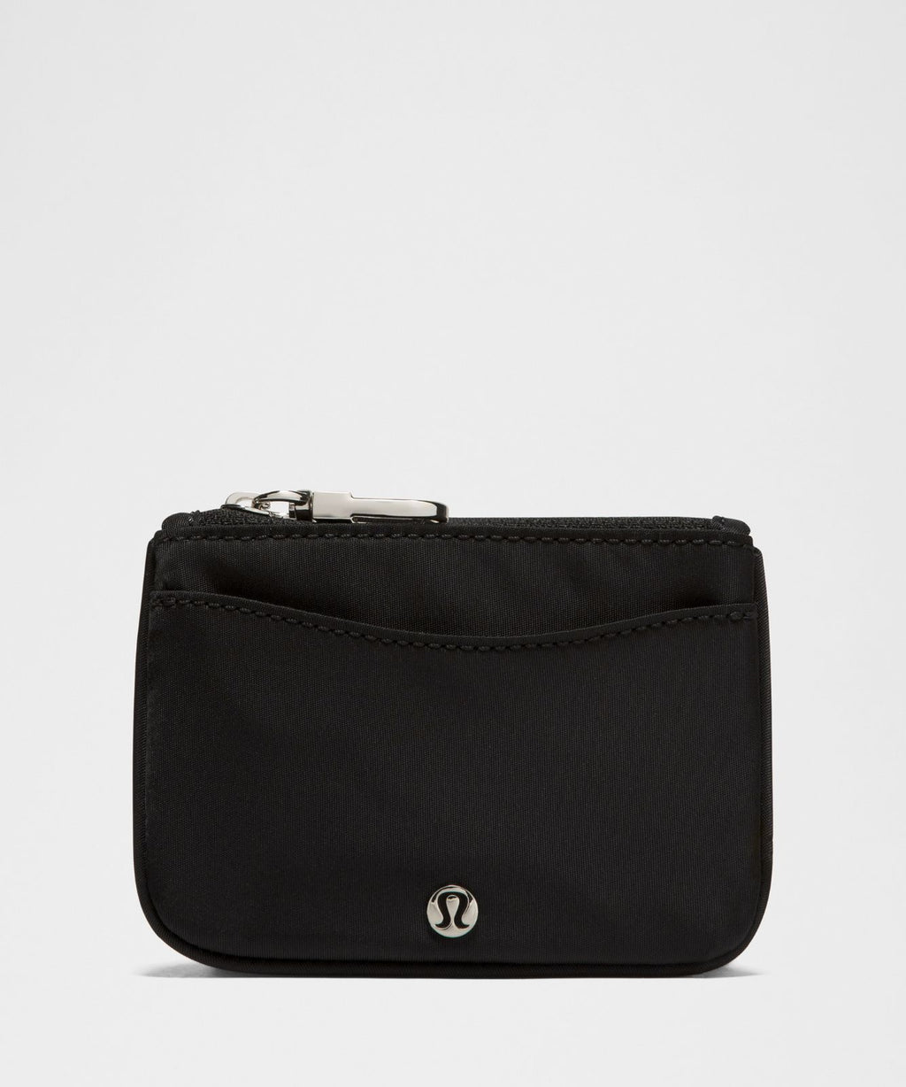 Clippable Card Holder Black/Silver