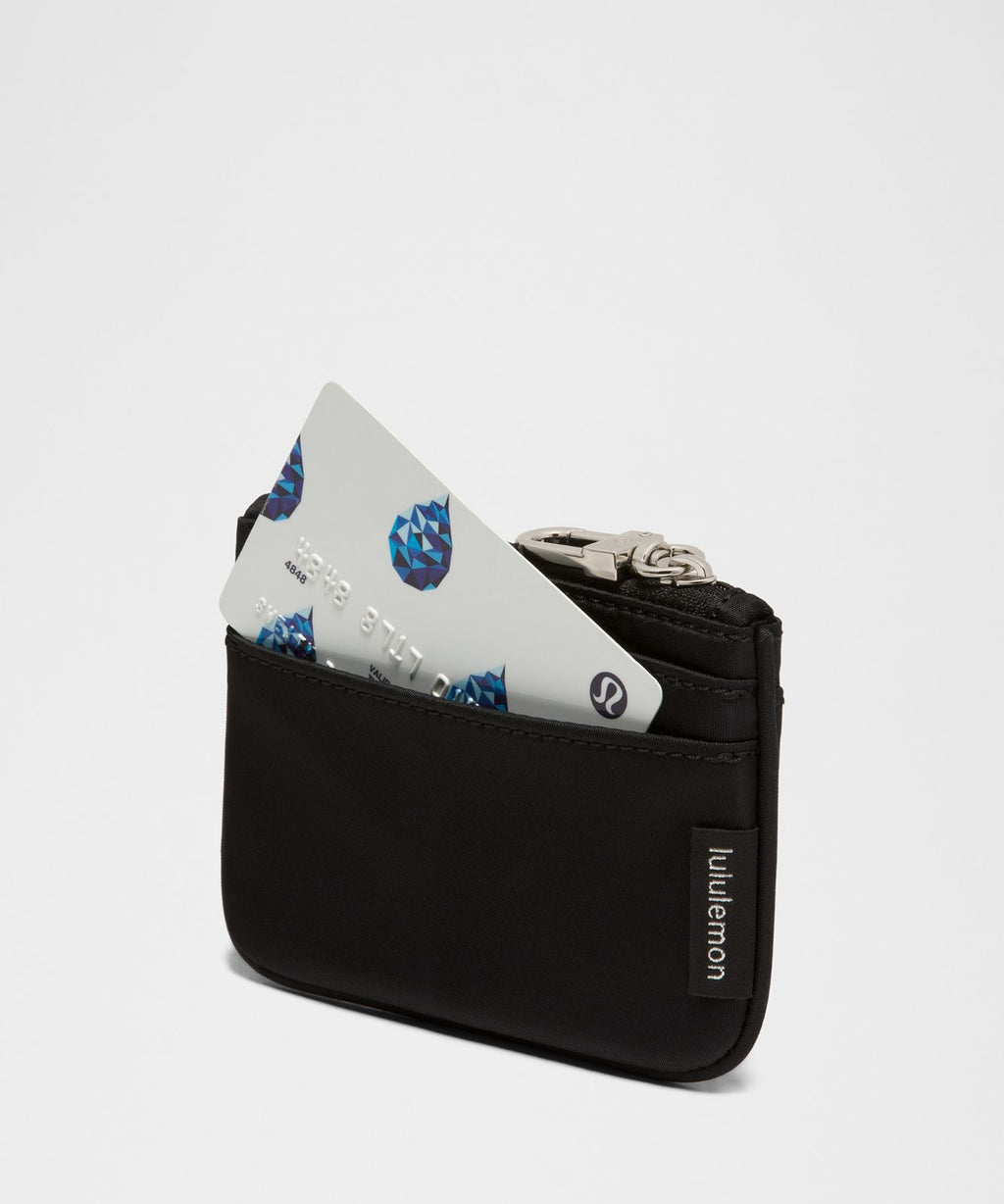 Clippable Card Holder Black/Silver