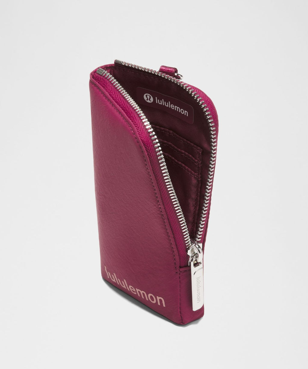 Dual Pouch Wristlet *Wallet Raspberry Rave/Pink Parade/Silver