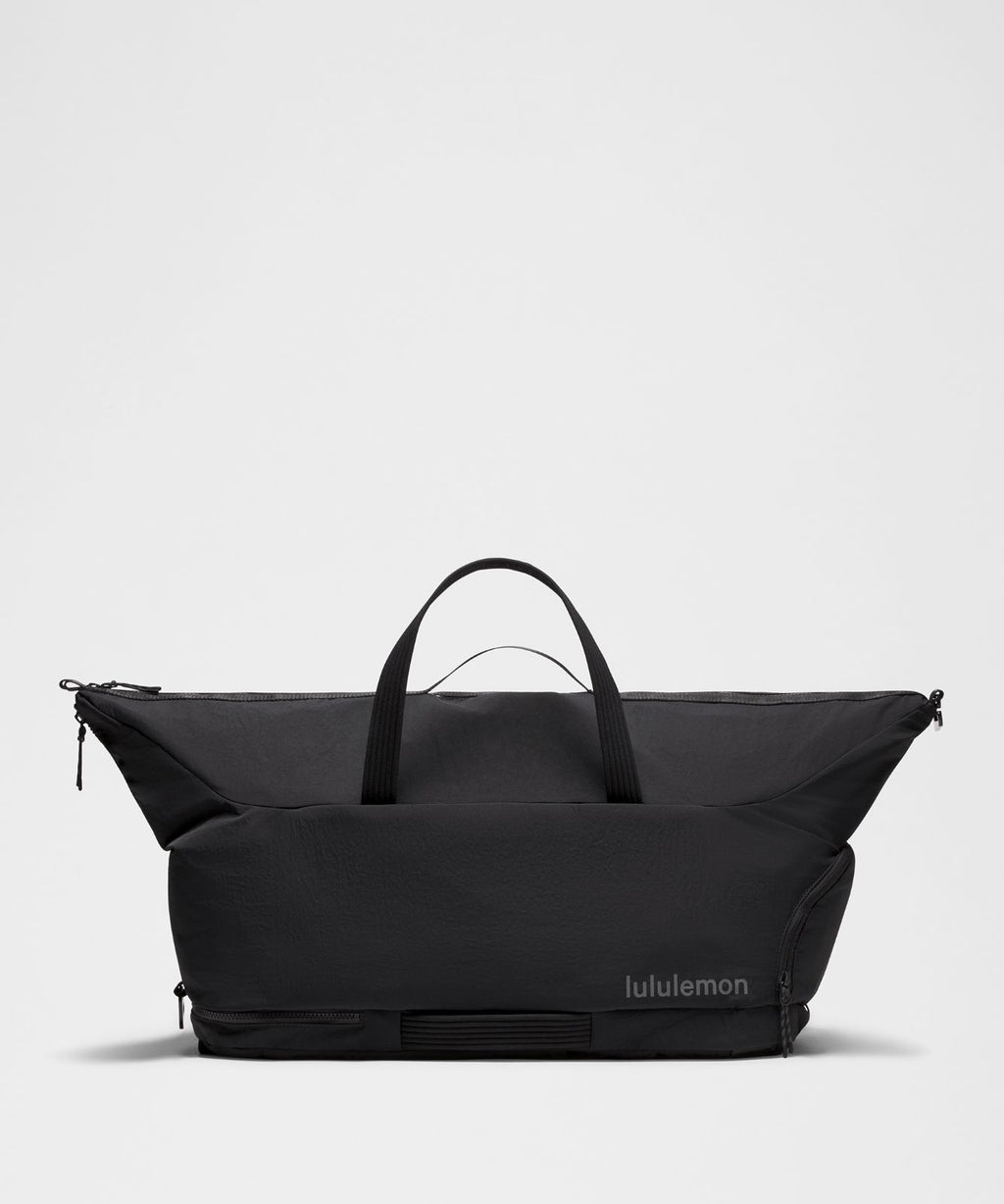 3-in-1 Gym Duffle Bag Large 35L Black/Onyx Grey