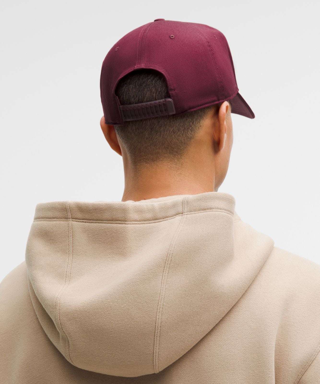The All Days Snapback Burgundy Bay/White