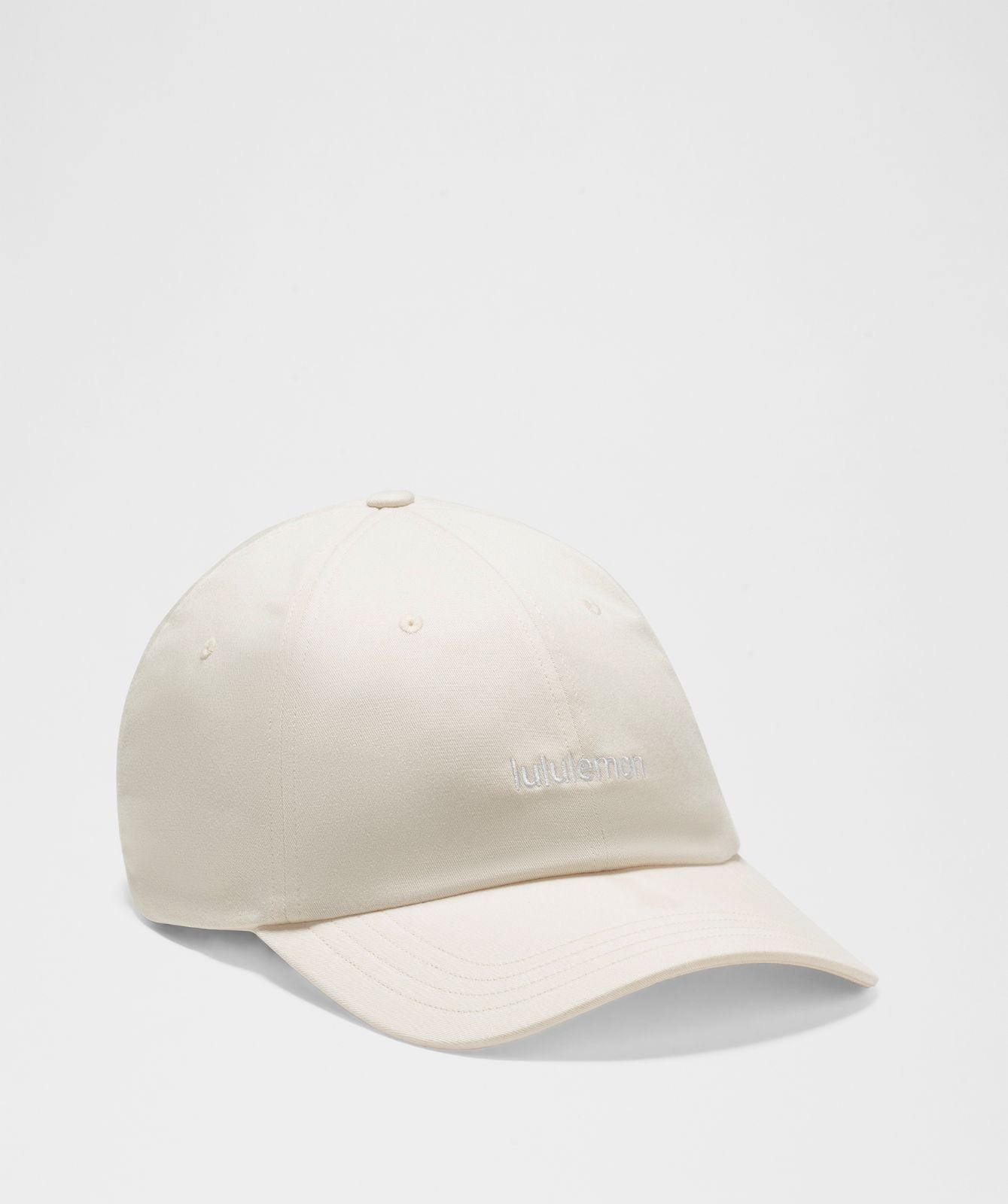Classic Ball Cap *Wordmark Light Ivory/White
