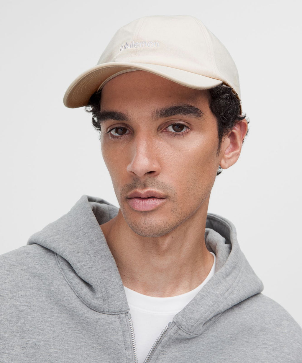 Classic Ball Cap *Wordmark Light Ivory/White