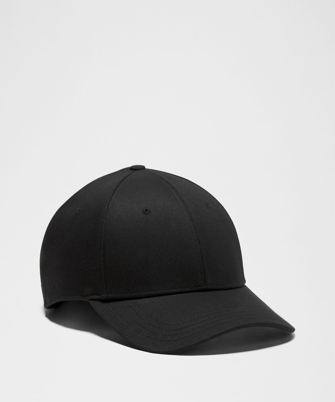 Structured Classic Ball Cap Black