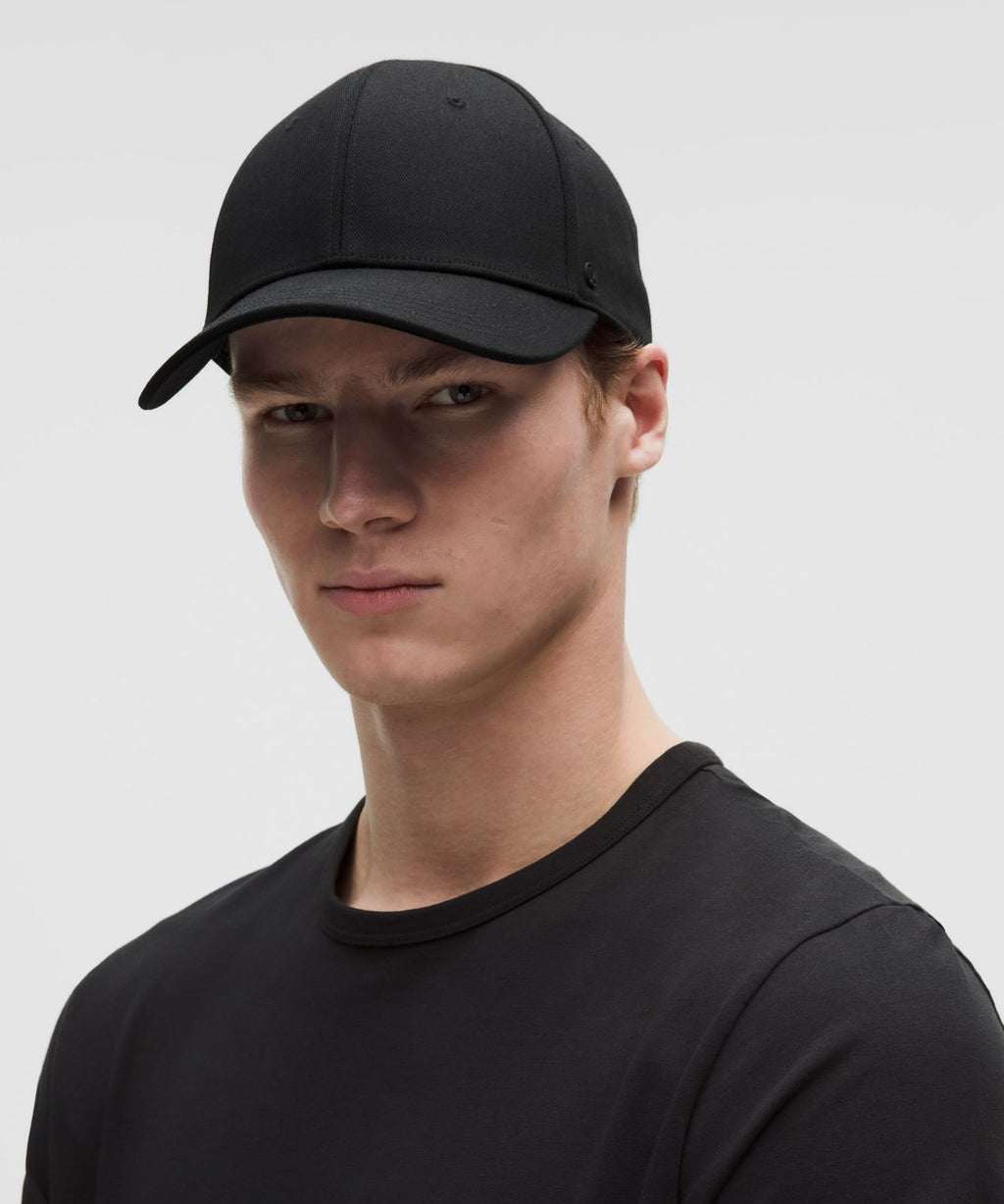 Structured Classic Ball Cap Black