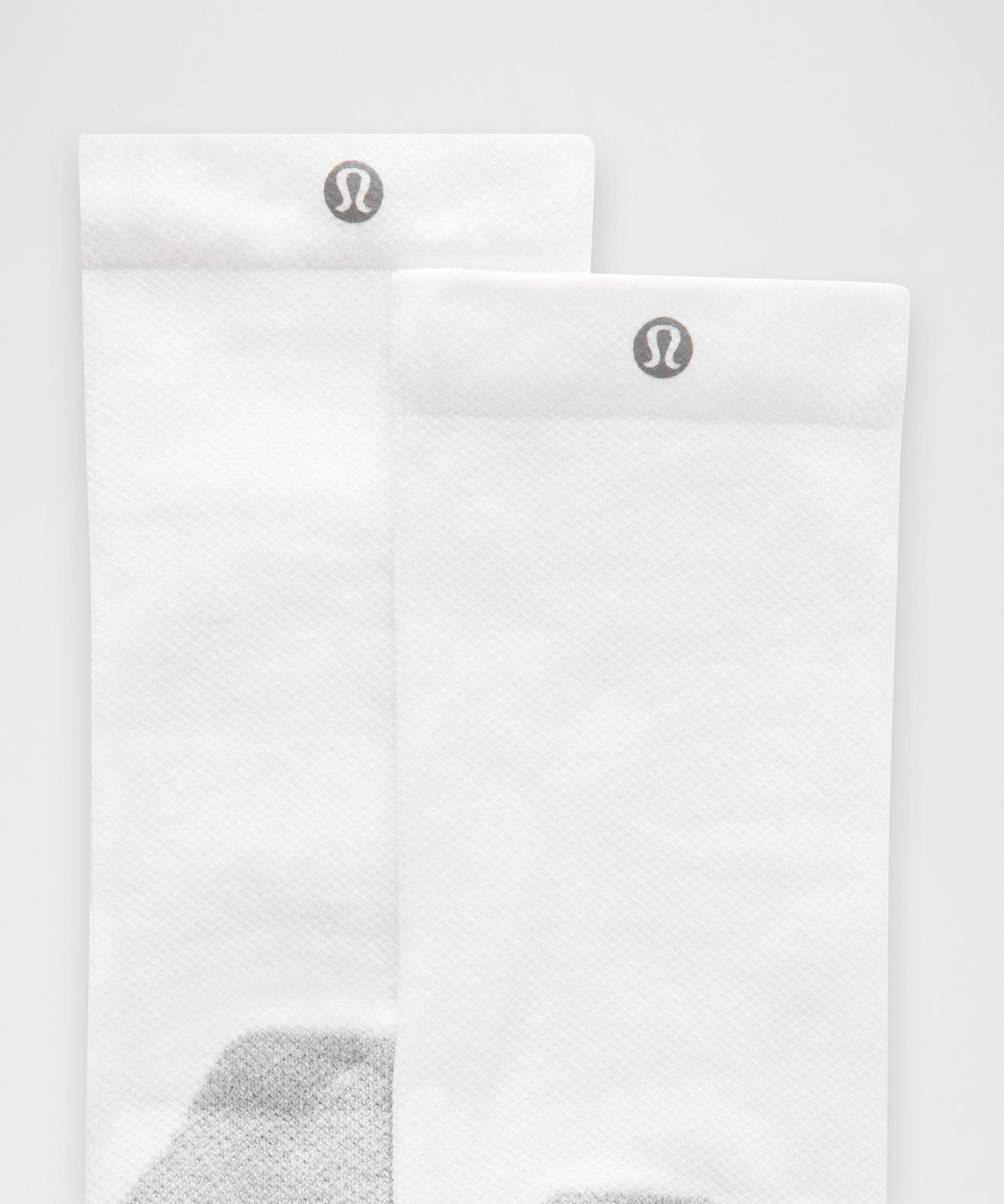 Unisex Power Stride Cushion Crew Socks White