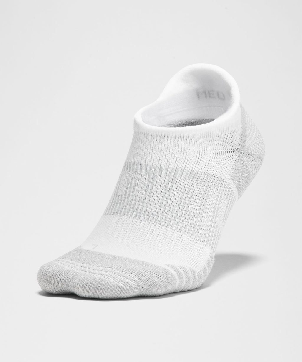 Unisex Power Stride Cushion Tab Socks *3 Pack White