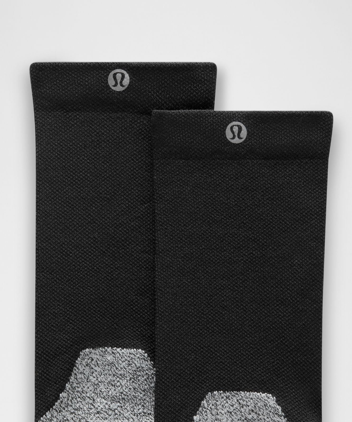 Unisex Power Stride Cushion Crew Socks *3 Pack Black