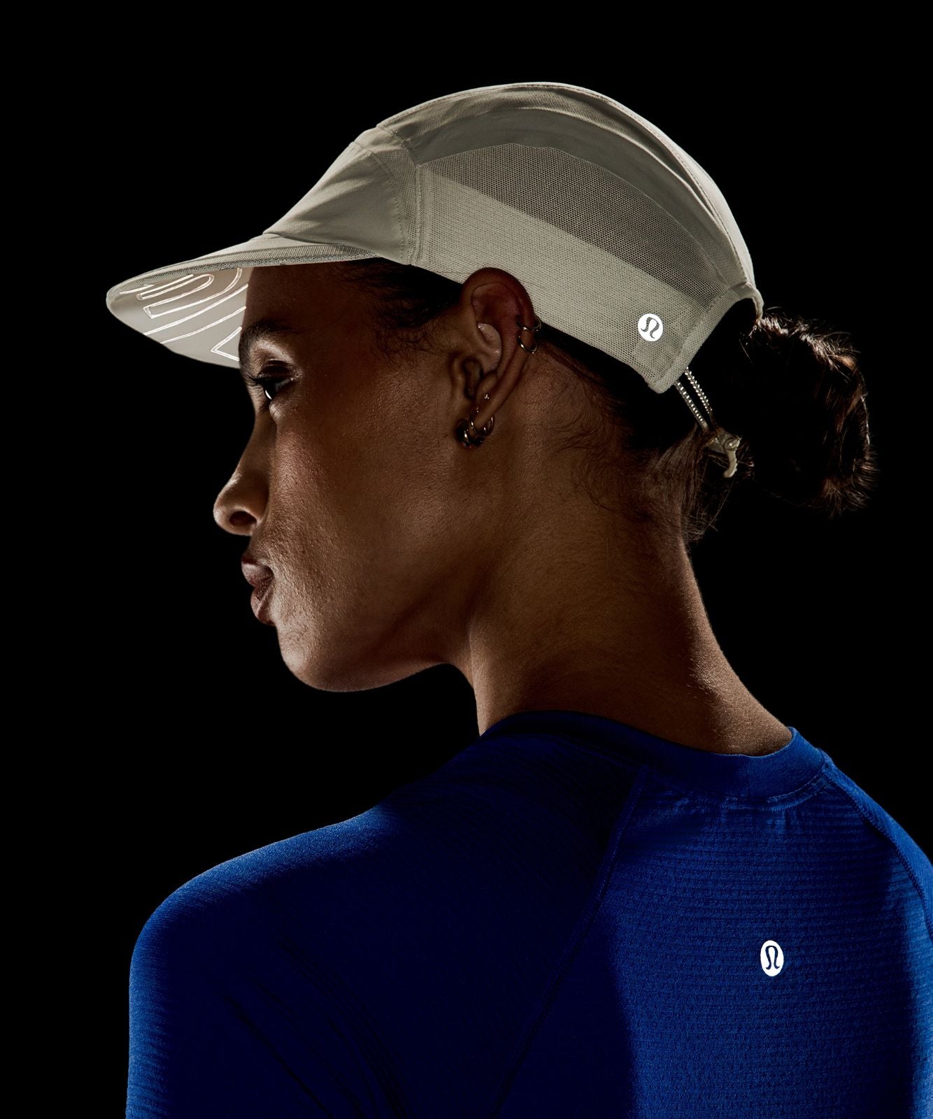 Mesh Panelled Running Hat Vapor