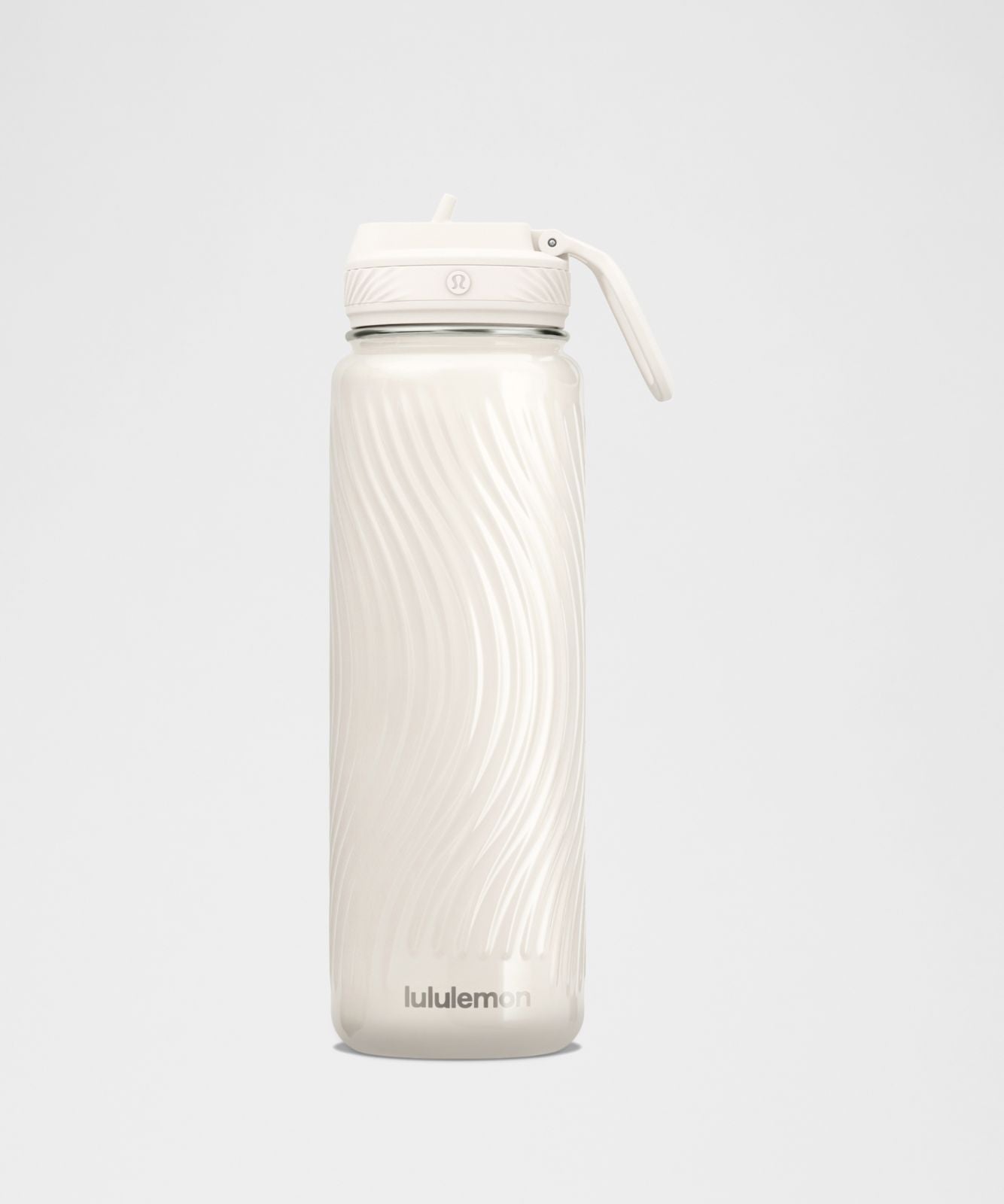 Back to Life Sport Bottle 24oz Straw Lid *Wave Light Ivory