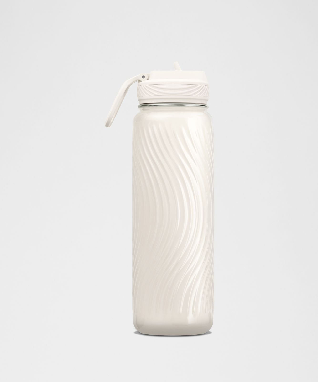 Back to Life Sport Bottle 24oz Straw Lid *Wave Light Ivory