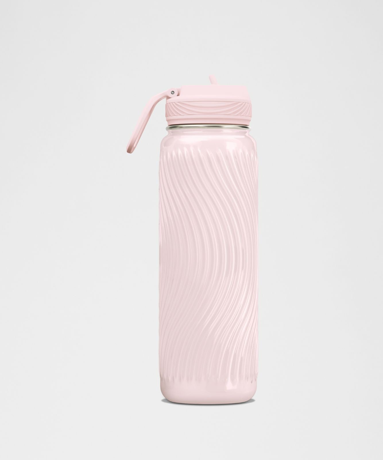Back to Life Sport Bottle 24oz Straw Lid *Wave Pink Pearl