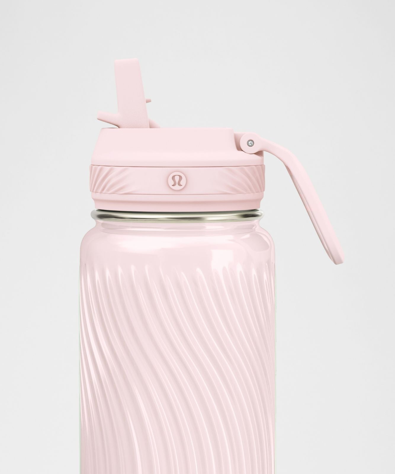 Back to Life Sport Bottle 24oz Straw Lid *Wave Pink Pearl