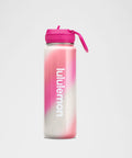 Back to Life Sport Bottle 24oz Straw Lid *Ombre STAR BURST TONE/Pink Flare/Light Ivory/White