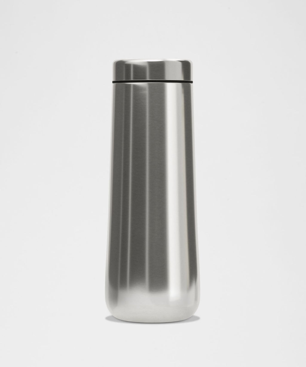 The Hot/Cold Bottle 10oz Stainless Steel/Black