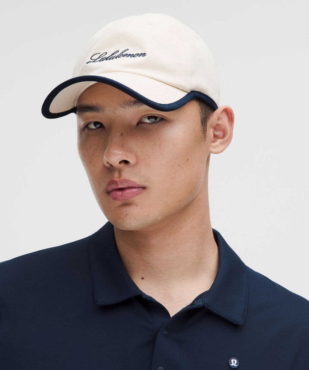 Classic Ball Cap *Cotton Canvas Natural/True Navy