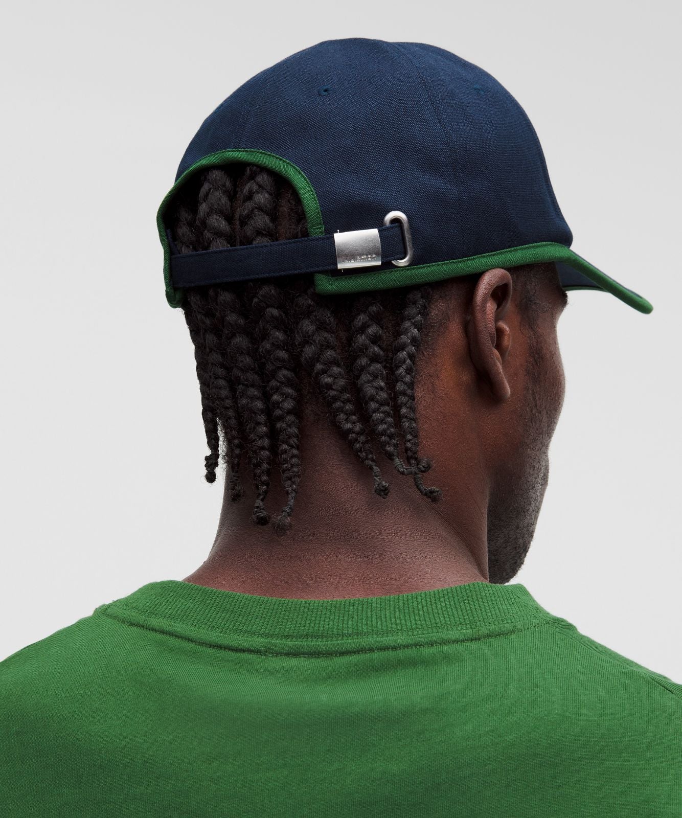 Classic Ball Cap *Cotton Canvas True Navy/Ivy Grove