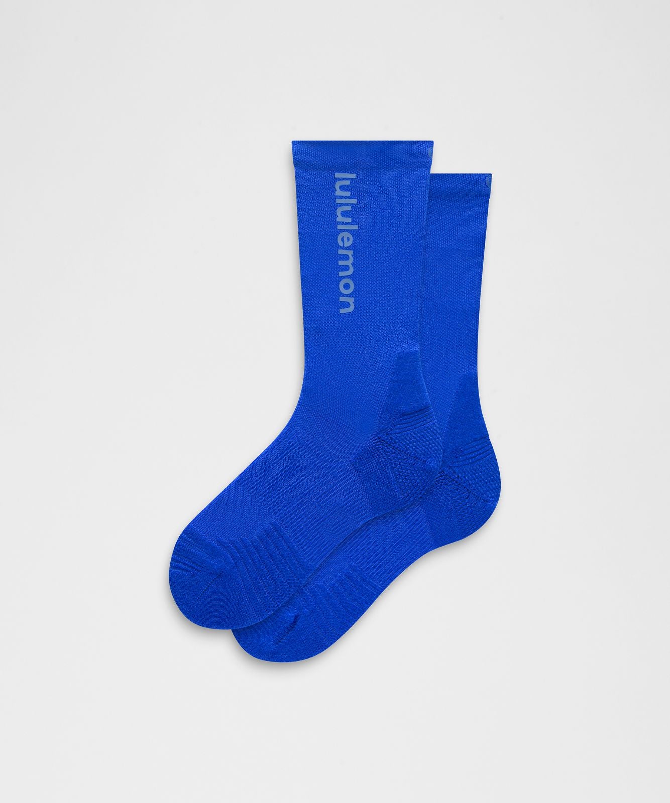 Unisex Power Stride Cushion Crew Socks *Wordmark Beach Ball Blue