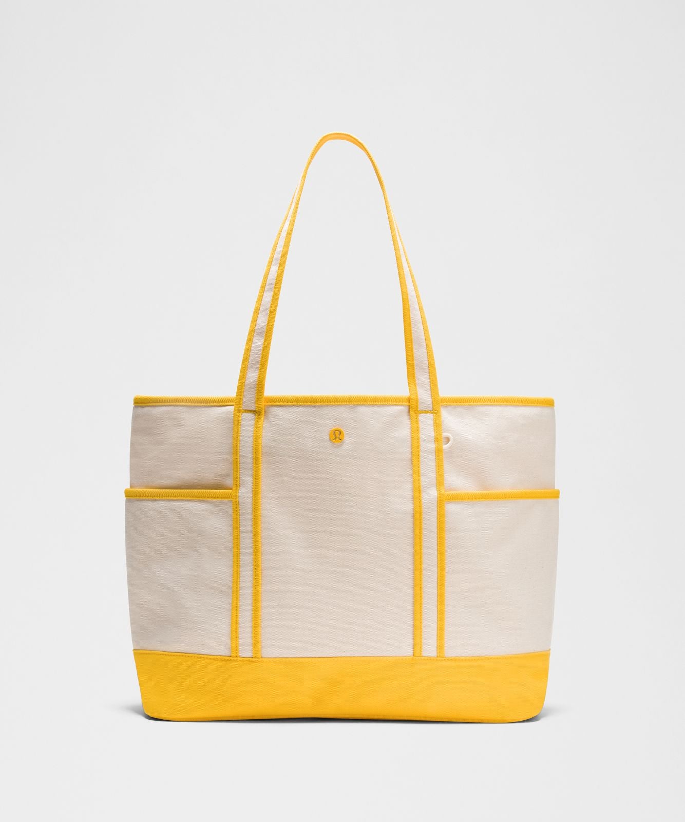 Daily Multi-Pocket Zip-Top Tote Bag 18L Natural/Buttercup