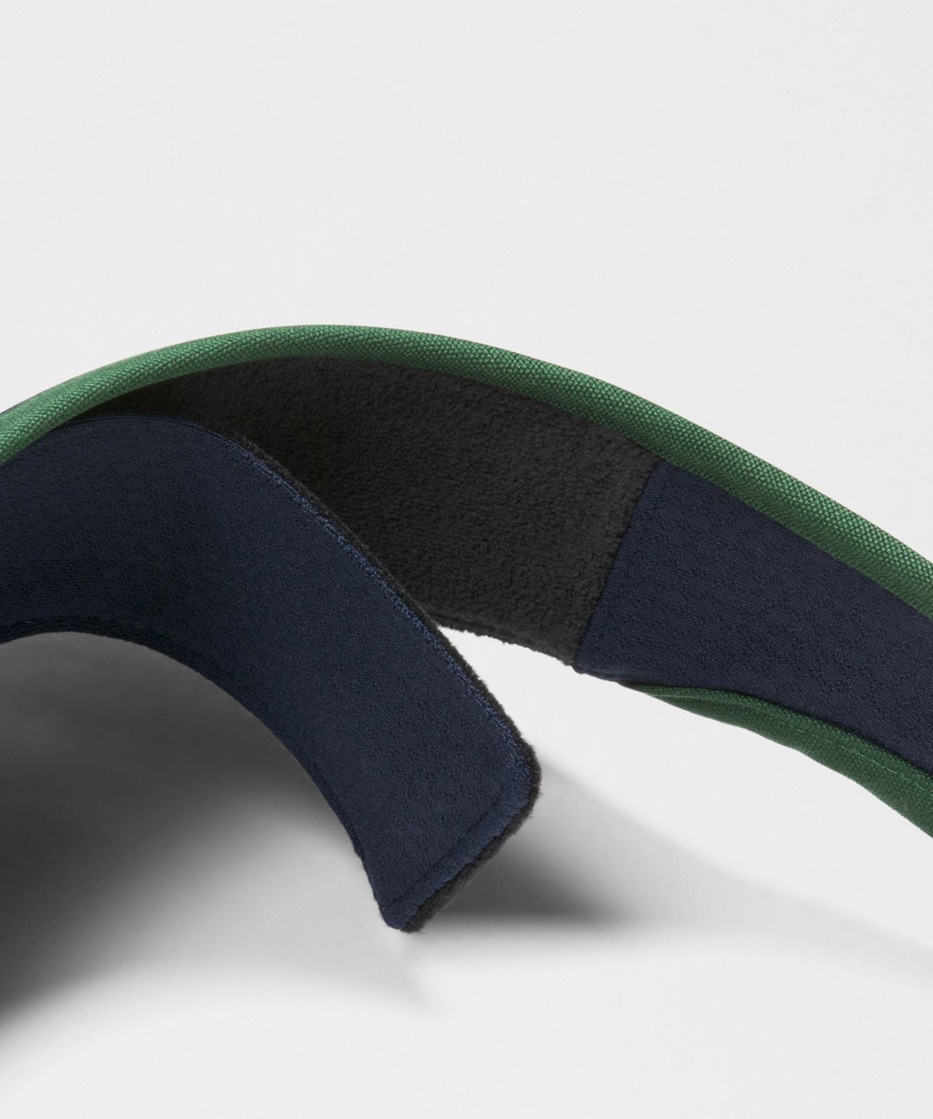 Removable Sweatband Cotton Canvas Visor True Navy/Ivy Grove