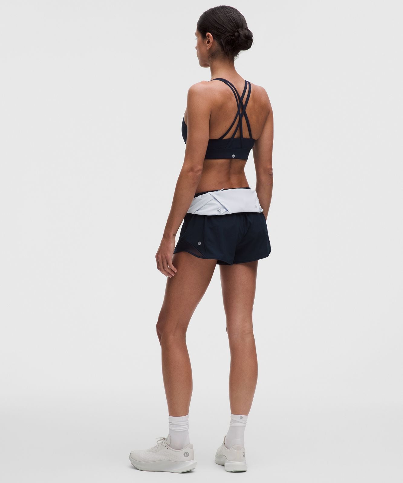 Fast and Free Distance Running Belt Starch Blue
