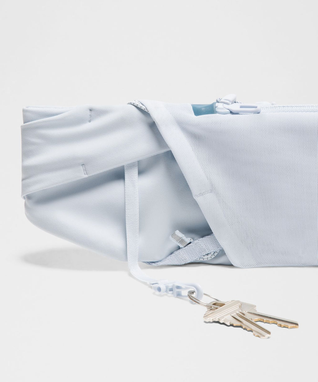 Fast and Free Distance Running Belt Starch Blue