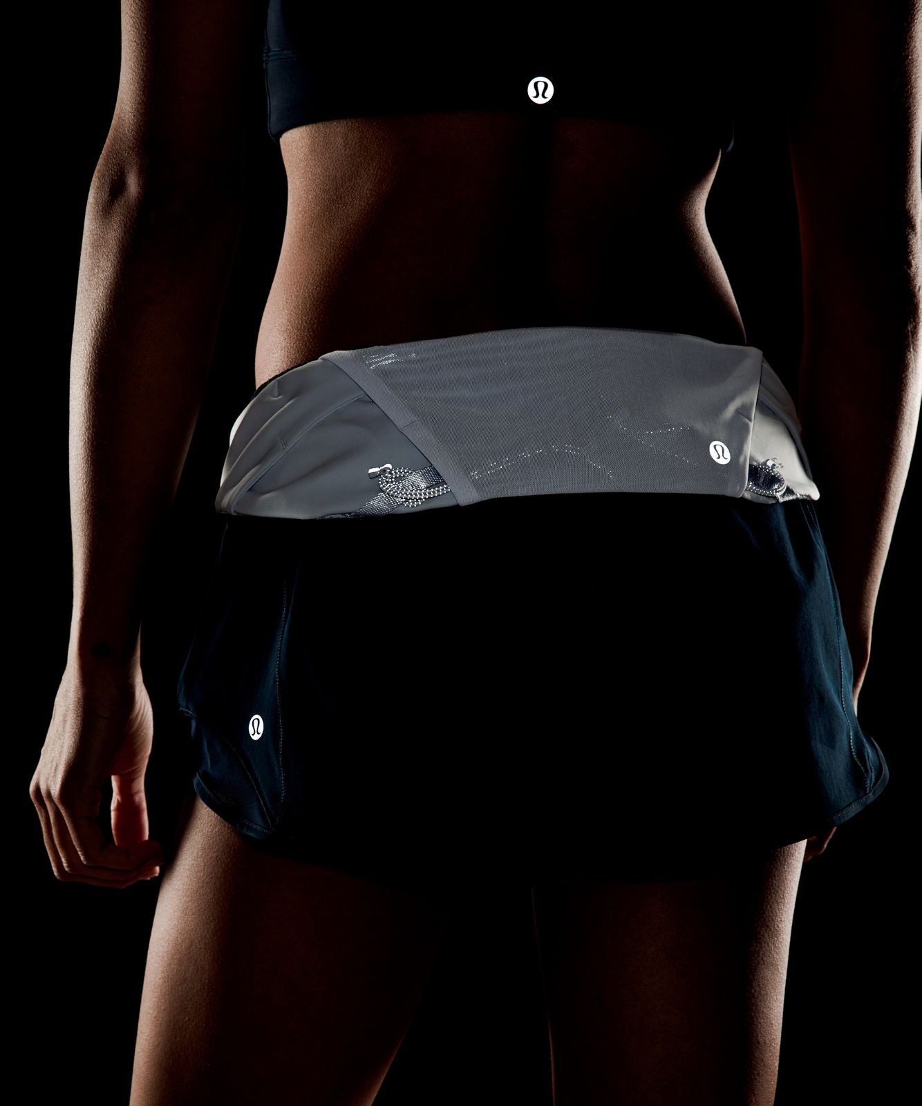 Fast and Free Distance Running Belt Starch Blue
