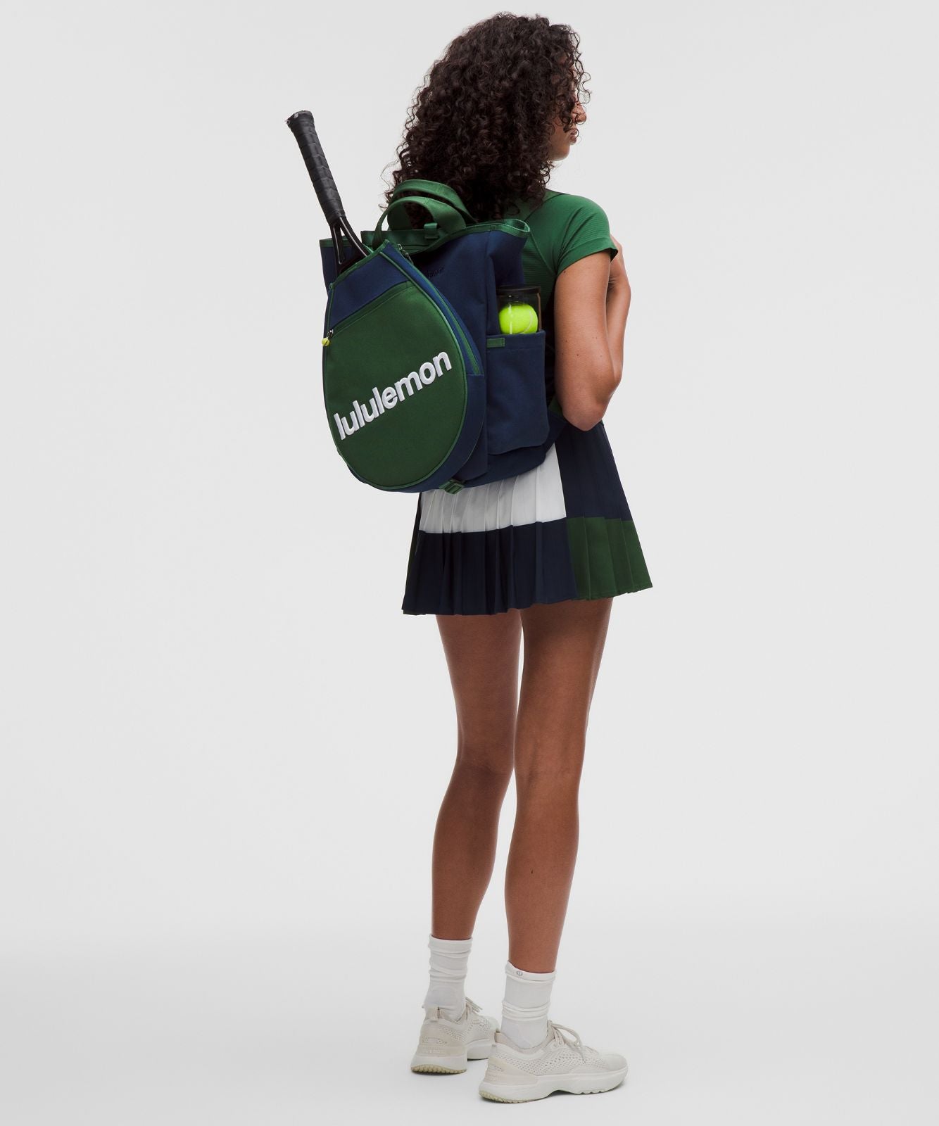 Racket Bag 19L Club Blue/Ivy Grove/White