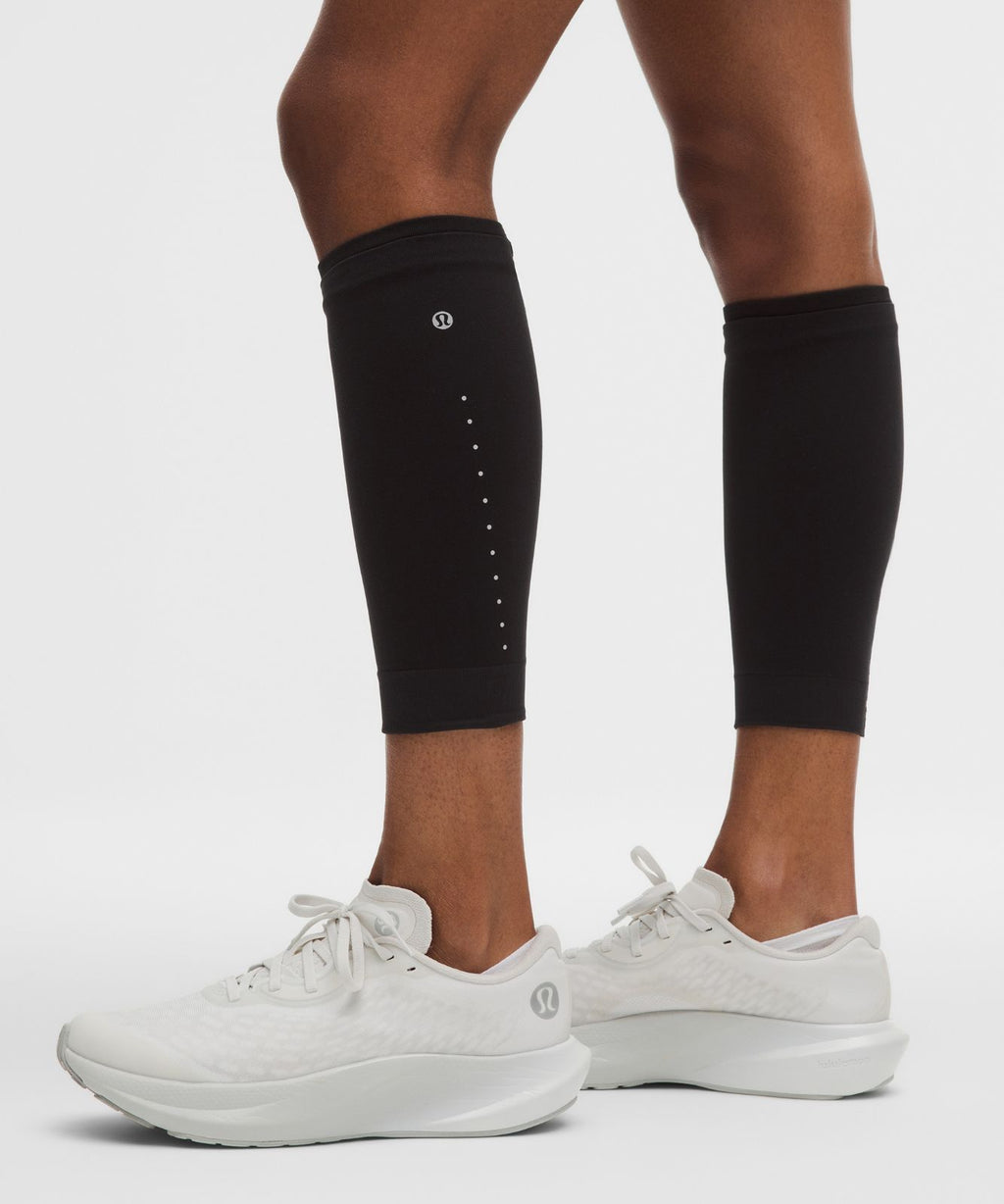 lululemon Go Further Seamless Running Calf Sleeves Black