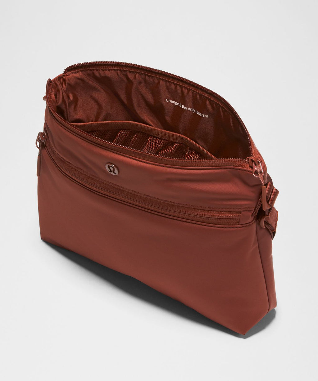 New Parent Backpack 22L Cranberry Charm/Silver