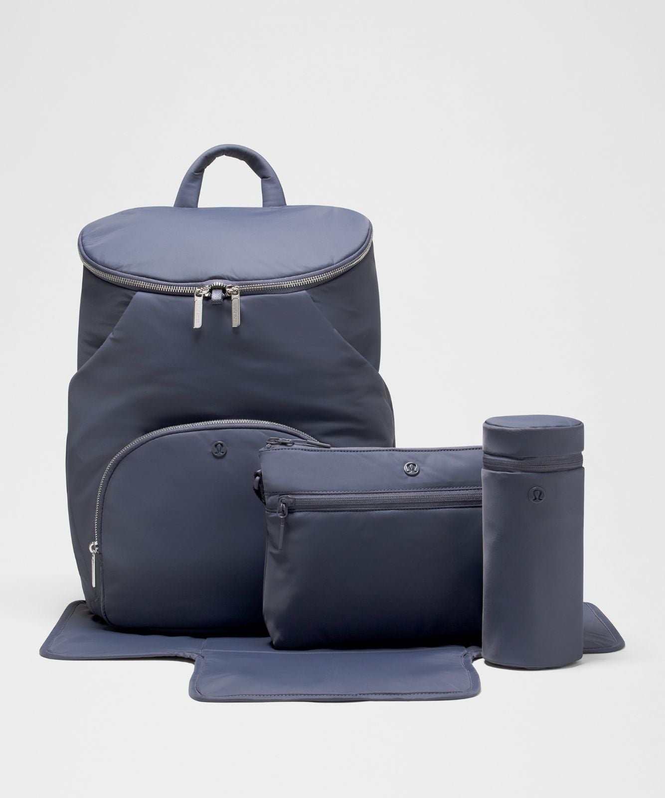New Parent Backpack 22L Dusty Diamond/Silver