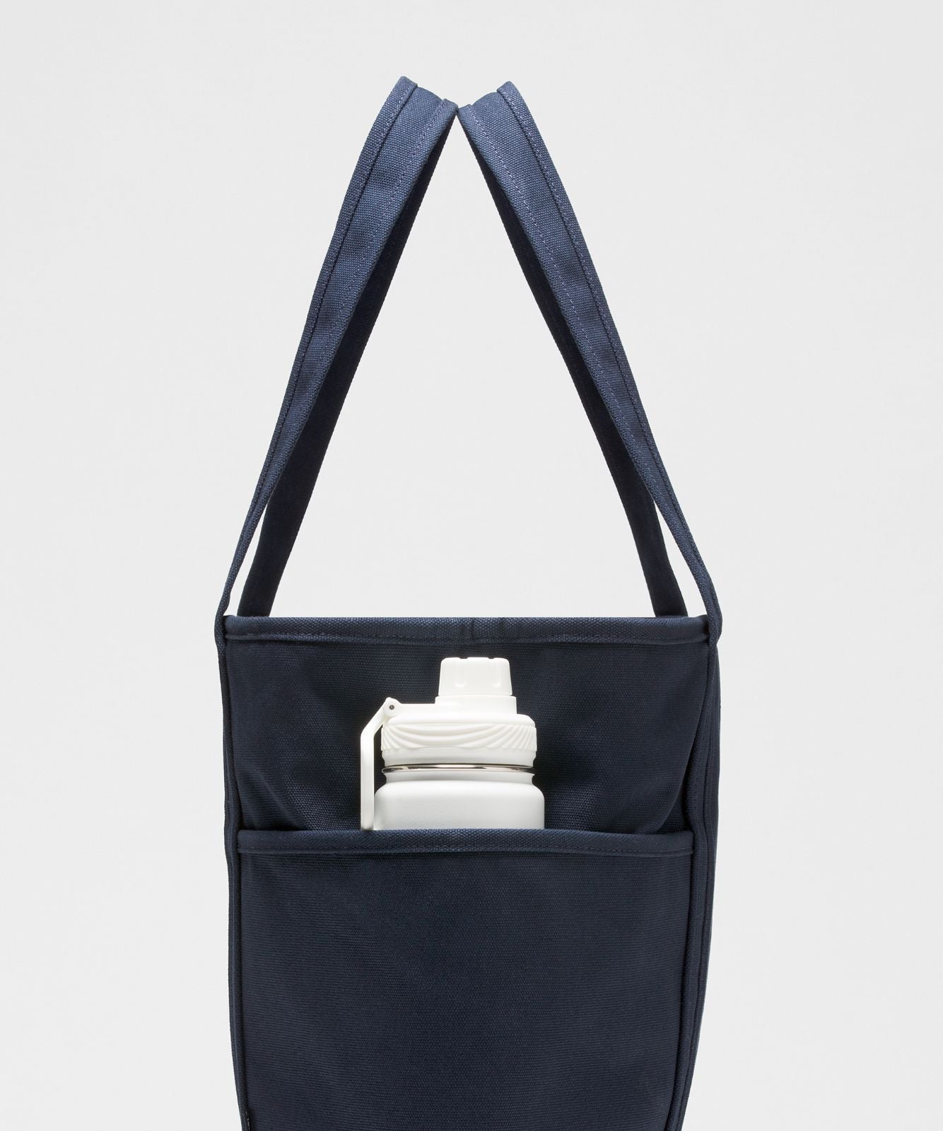 Daily Multi-Pocket Zip-Top Tote Bag 18L True Navy